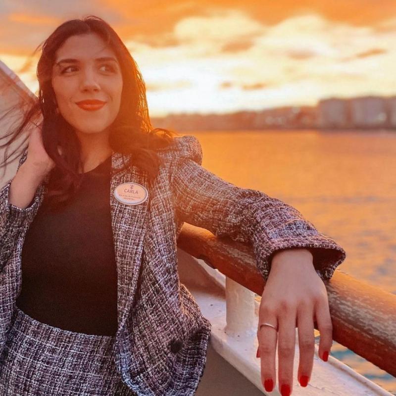 “This contract literally had everything, I will take with me all the new friends I made and everything they taught me. 4 ships and 4 amazing teams built me not only as manager but also as a person.” @carlazuls